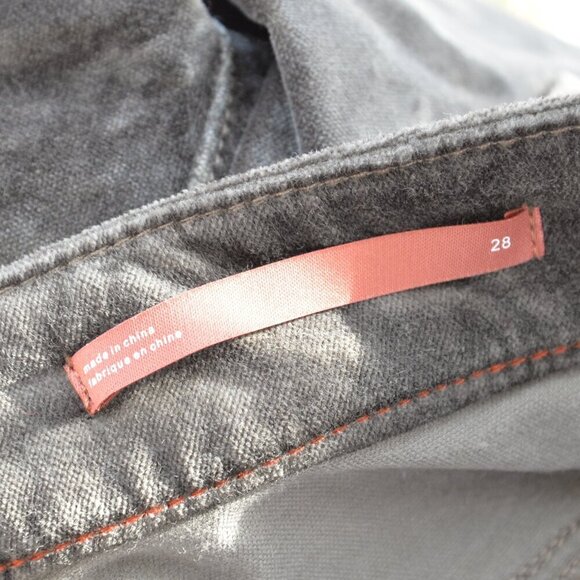 Anthropologie Pilcro Demilune Velvet Flare Pants Sz 28 - Picture 5 of 10